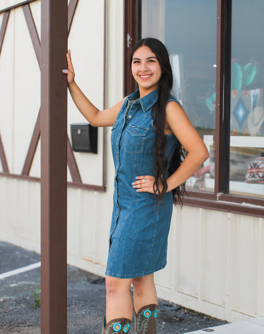 Women’s Cutoff Denim Dress
