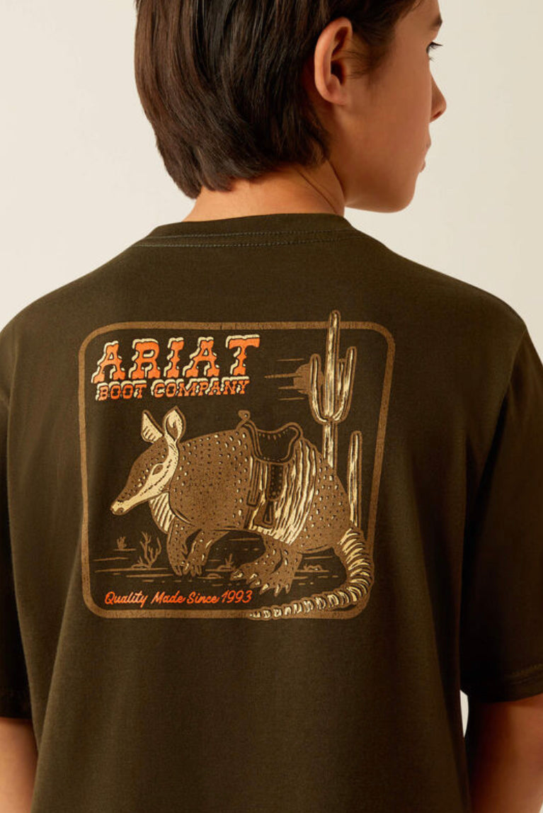 Boys Ariat Armadillo Tee Shirt