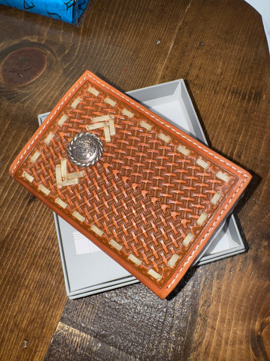 Trifold Rawhide Nacona Wallet