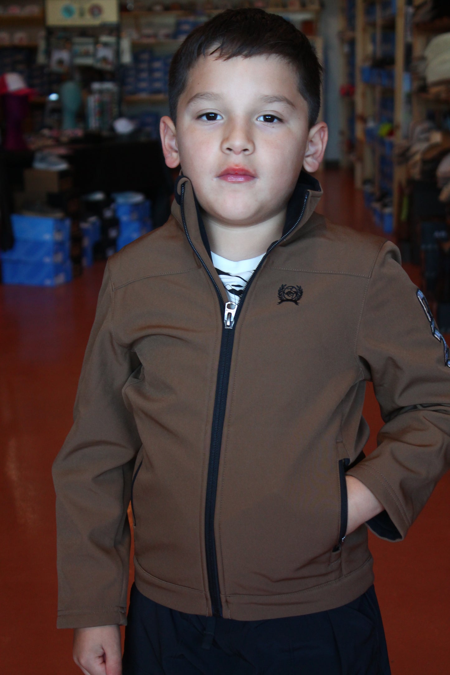 Cinch Youth Bonded Soft shell Jacket