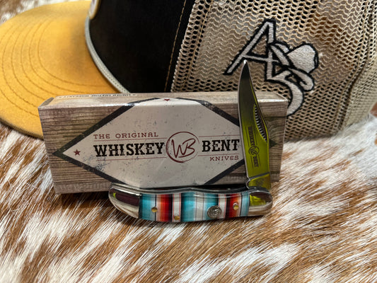 Whiskey Bent Serape Coastal Mini Hunter