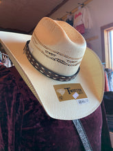 Load image into Gallery viewer, Twister Buck Lace Tooled Hat Band
