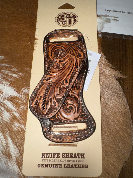 3D Leather Knife Sheath