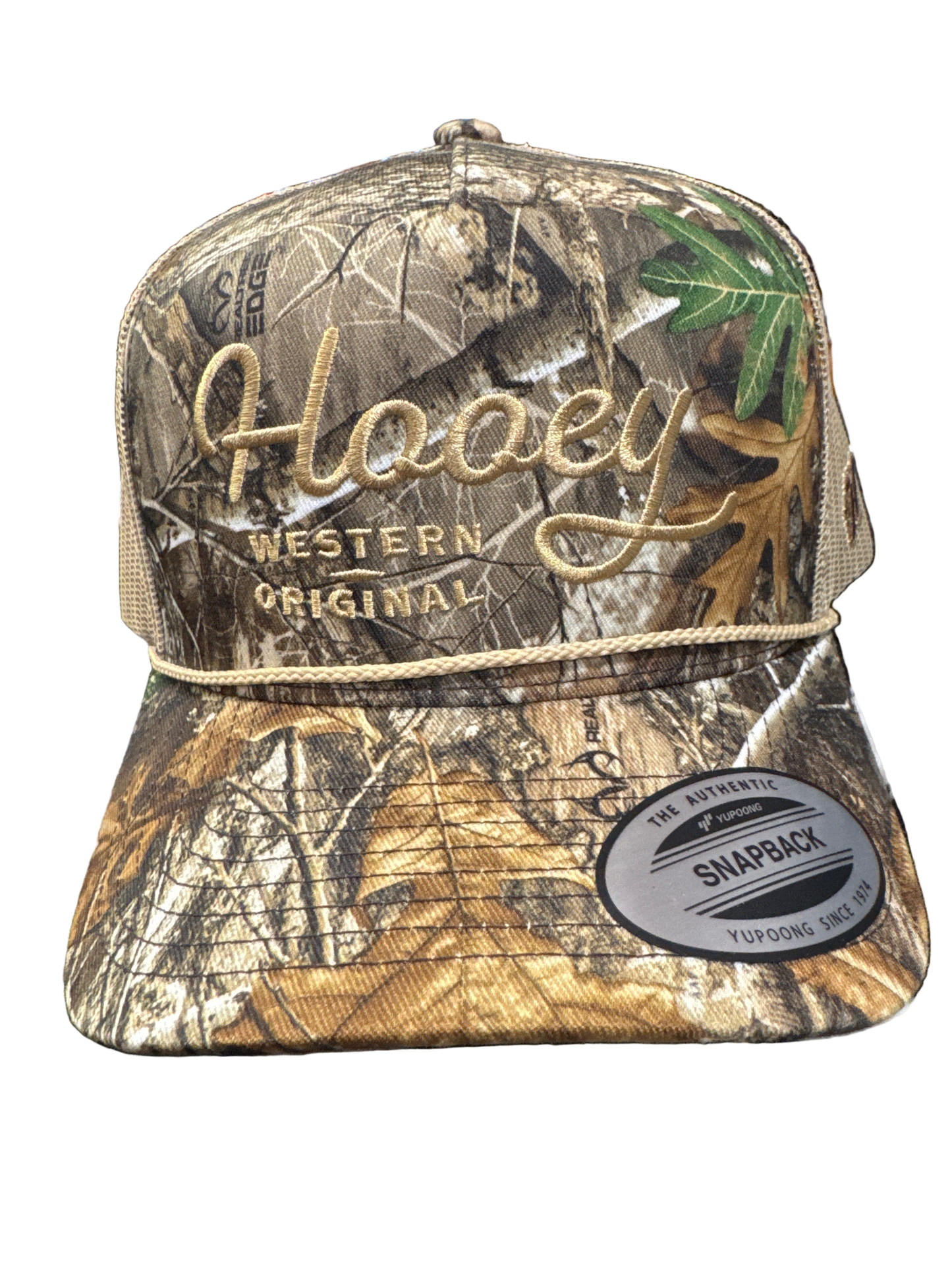 Hooey Camo Tan Real Tree Cap