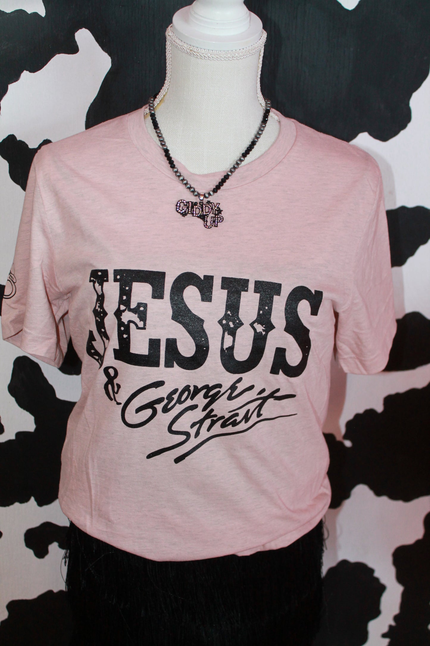 Jesus & George Strait Tee