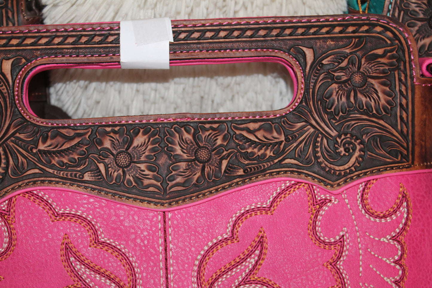 Wrangler Boot Stitch Fringe Crossbody