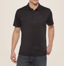 Load image into Gallery viewer, Ariat Black Polo- Tek SS
