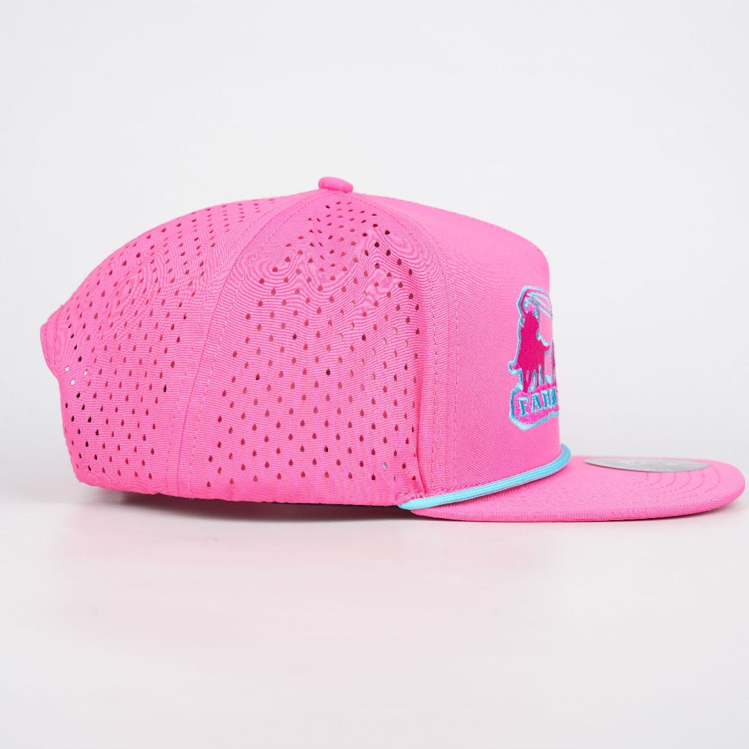Triple A Neon Pink Cowboy Cap - FLASH SALE