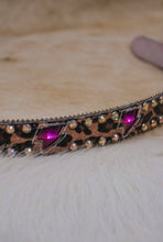 Load image into Gallery viewer, Youth Leopard Lightning Bolt Belt
