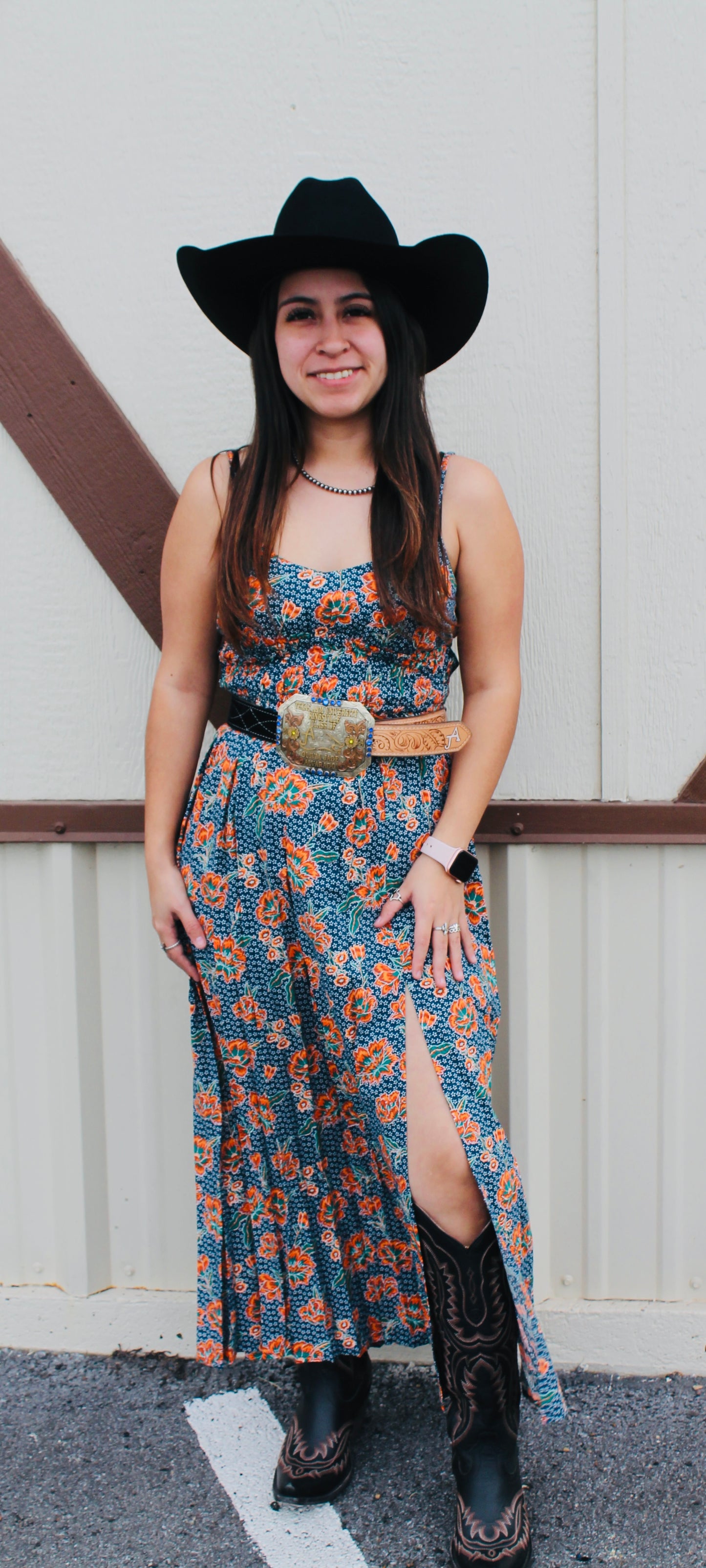 Floral print Midi Dress