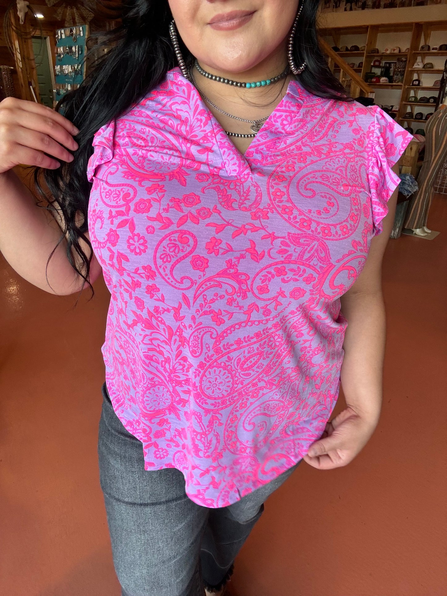 Lavender Liza Top- Dear Scarlett