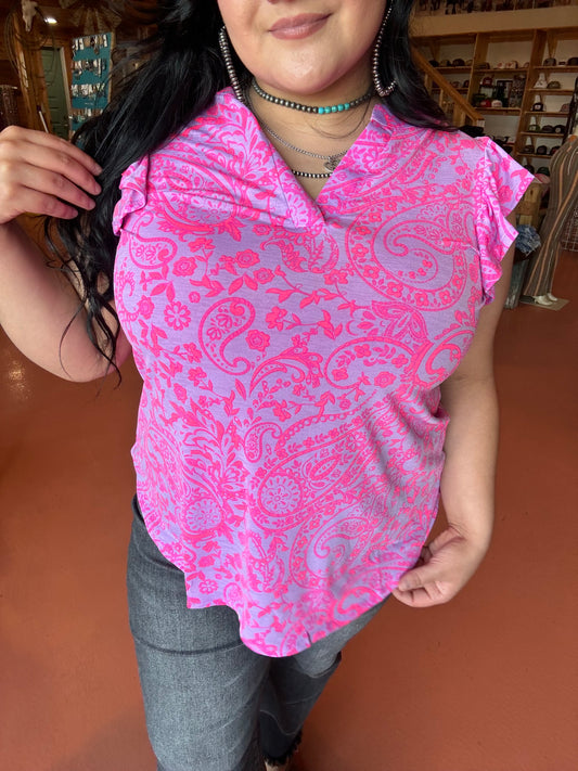 Lavender Liza Top- Dear Scarlett