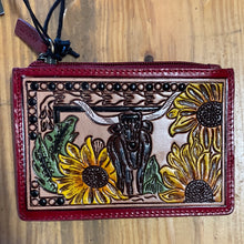 Load image into Gallery viewer, Longhorns Graze Leather Wallet
