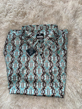 Load image into Gallery viewer, R&amp;R Aztec Taupe Polo
