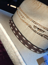 Load image into Gallery viewer, Twister Scrolling Buck Lace Hat Band
