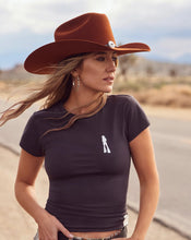 Load image into Gallery viewer, Lainey Wilson X Wrangler With Love Shrunken Band Tee
