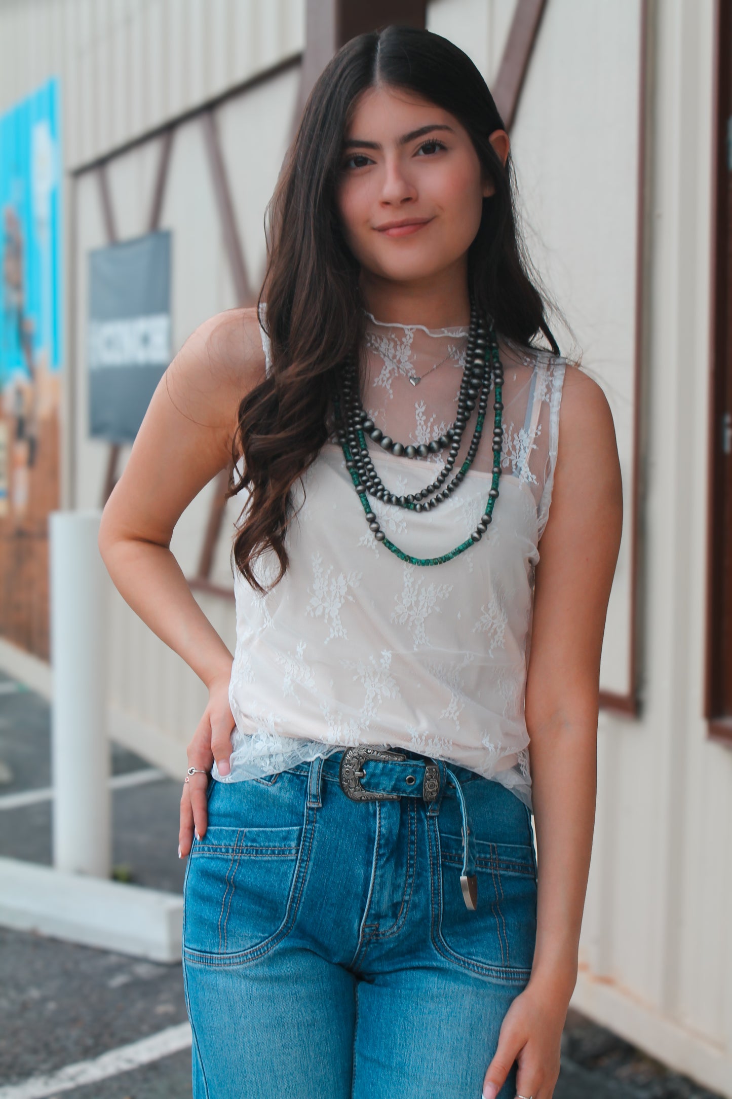 Cutoff Lace Mesh Tops (3 colors)