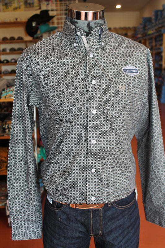 Panhandle Rough Stock Geo LS Button Up