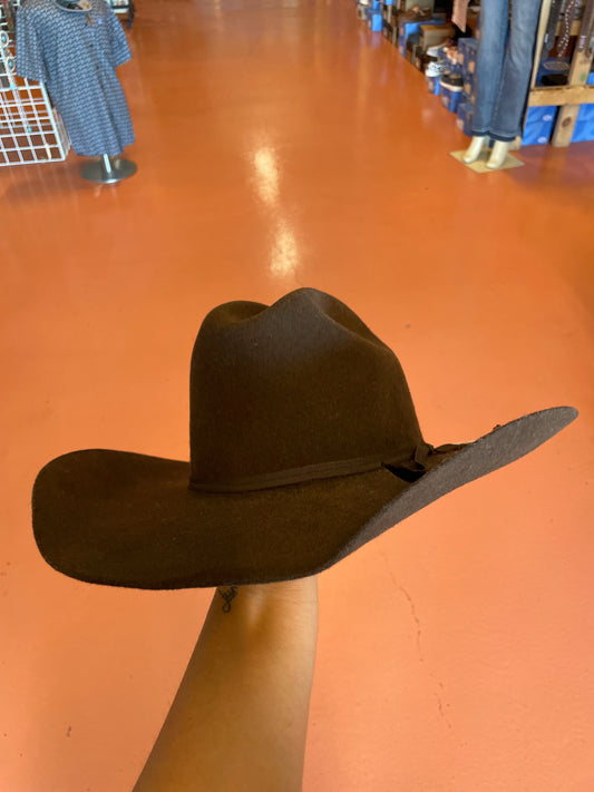 🤠YOUTH Twister Brown Felt Hat