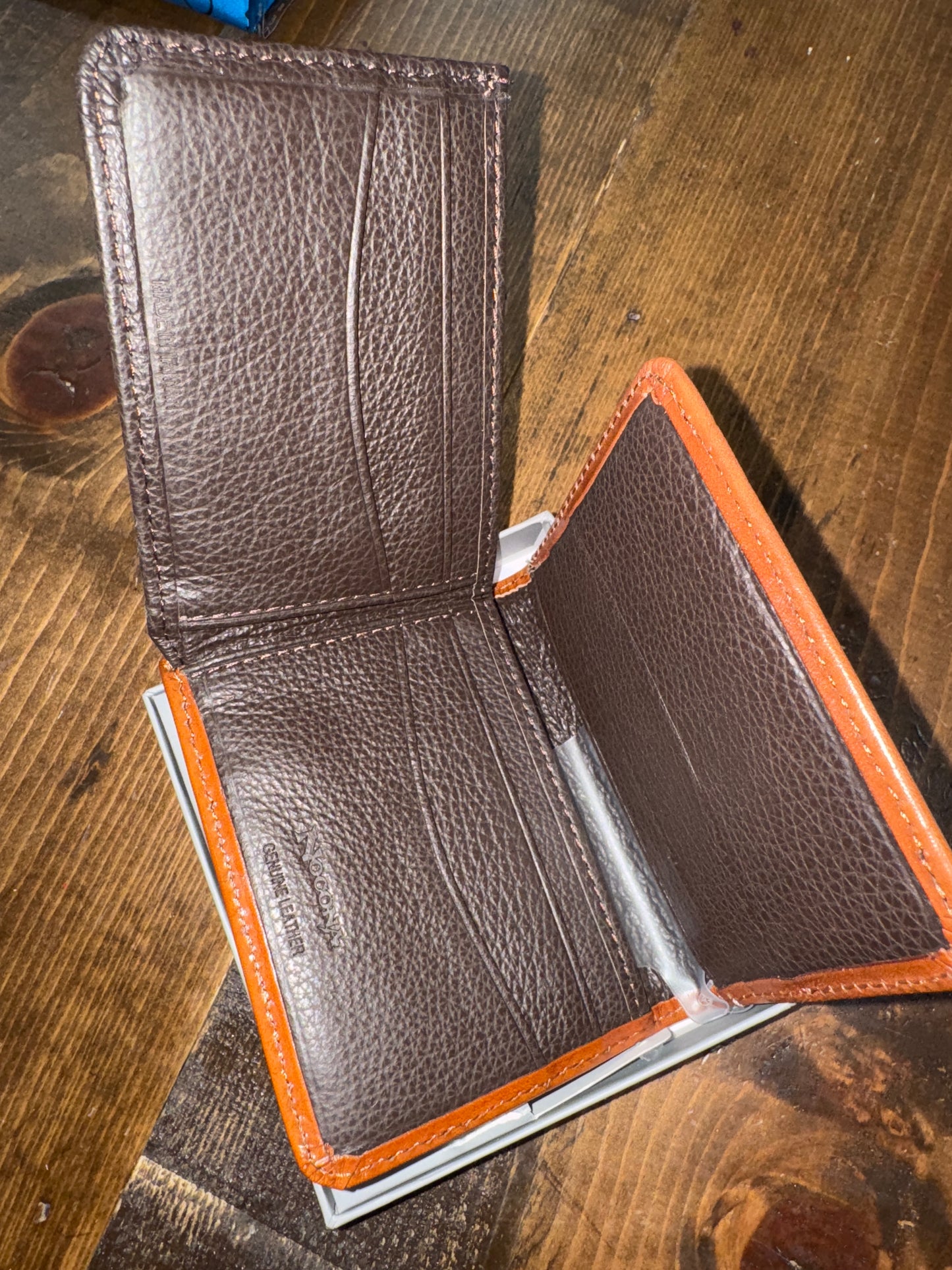 Bi-Fold Flip Floral Emb- Wallet