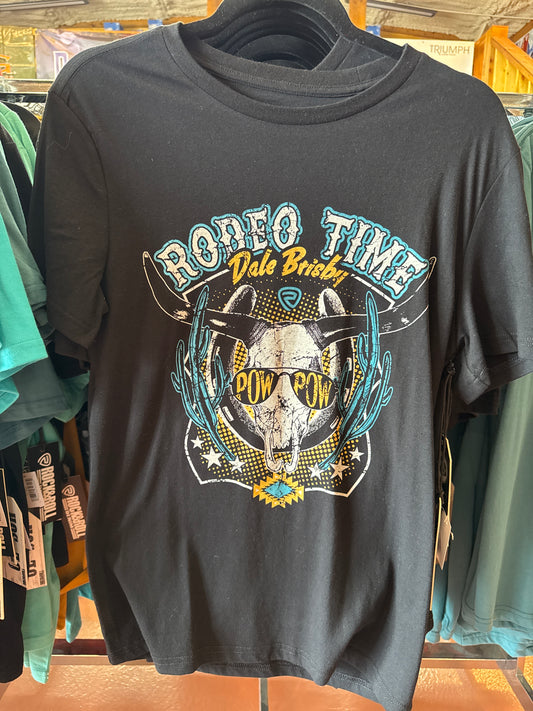 Dale Graphic Skull Rodeo Time- Black