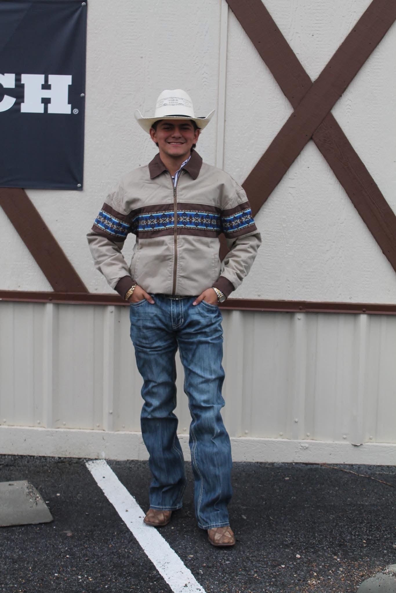 MEN'S WRANGLER® AZTEC BOMBER JACKET