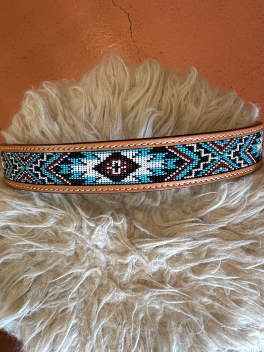 Challenger Men’s Mesa Horizon Beaded Western Belt