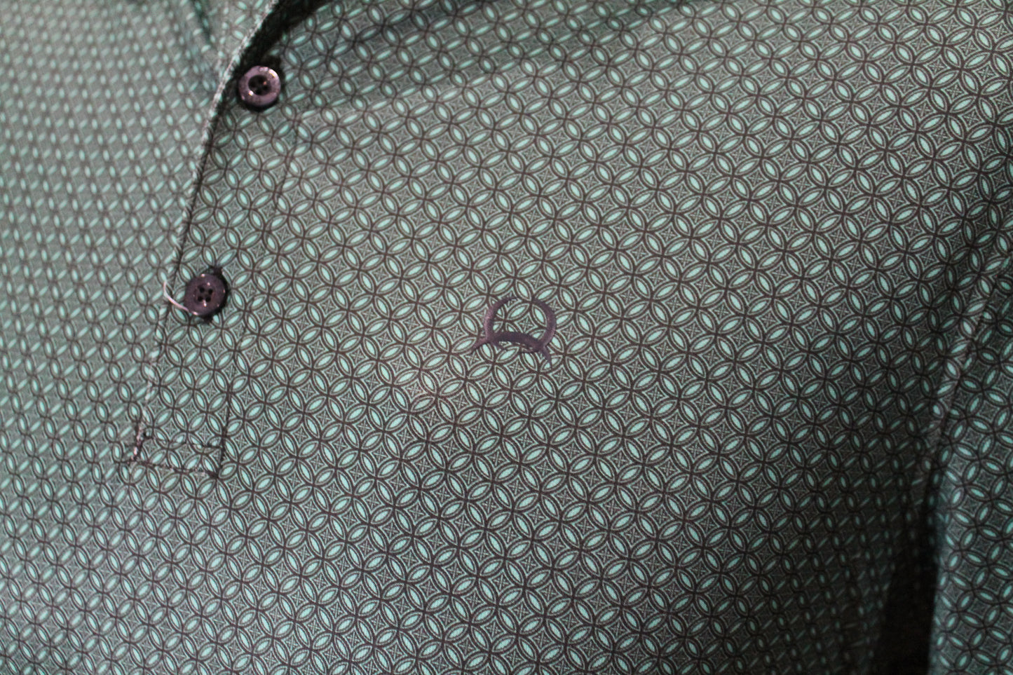 Men’s Cinch Green ArenaFlex Polo