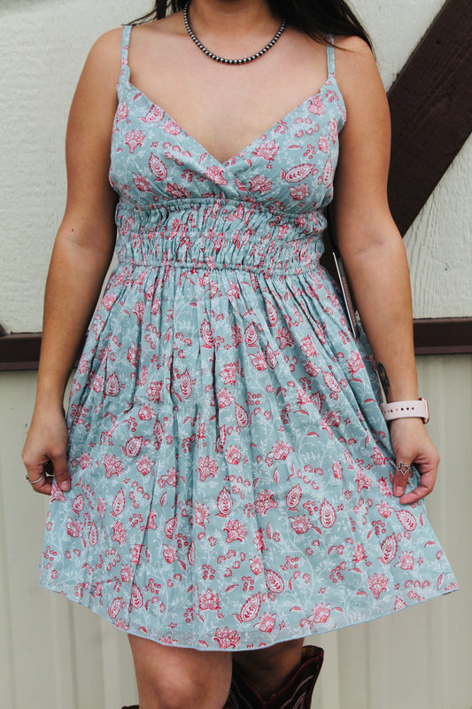 Panhandle Floral print mini dress