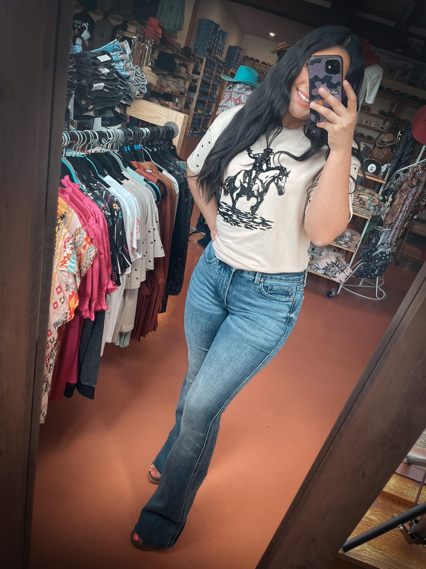 Judy Blue TC Retro Cut Flare Jeans