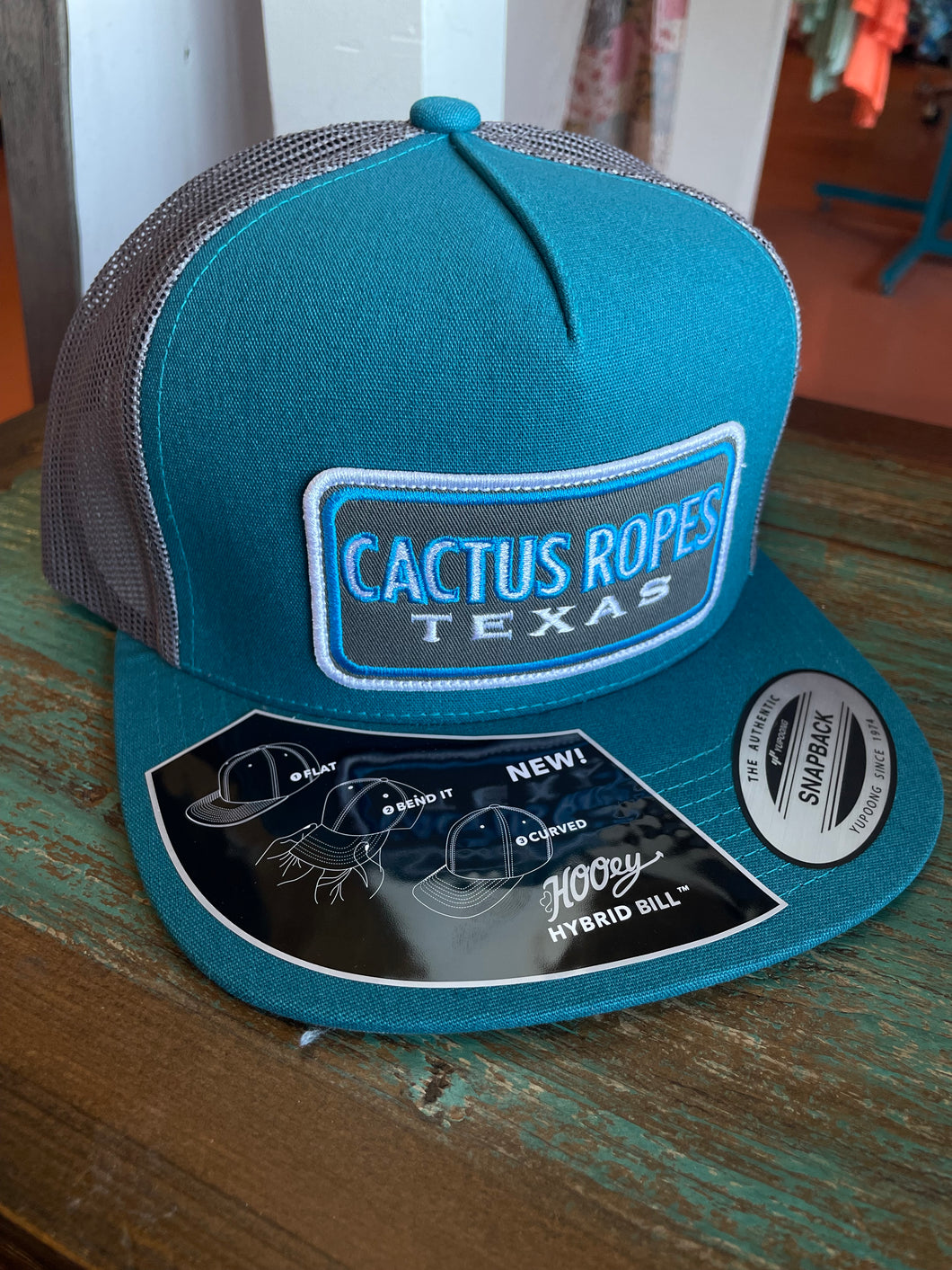 Cactus Ropes Blue/Grey Cap