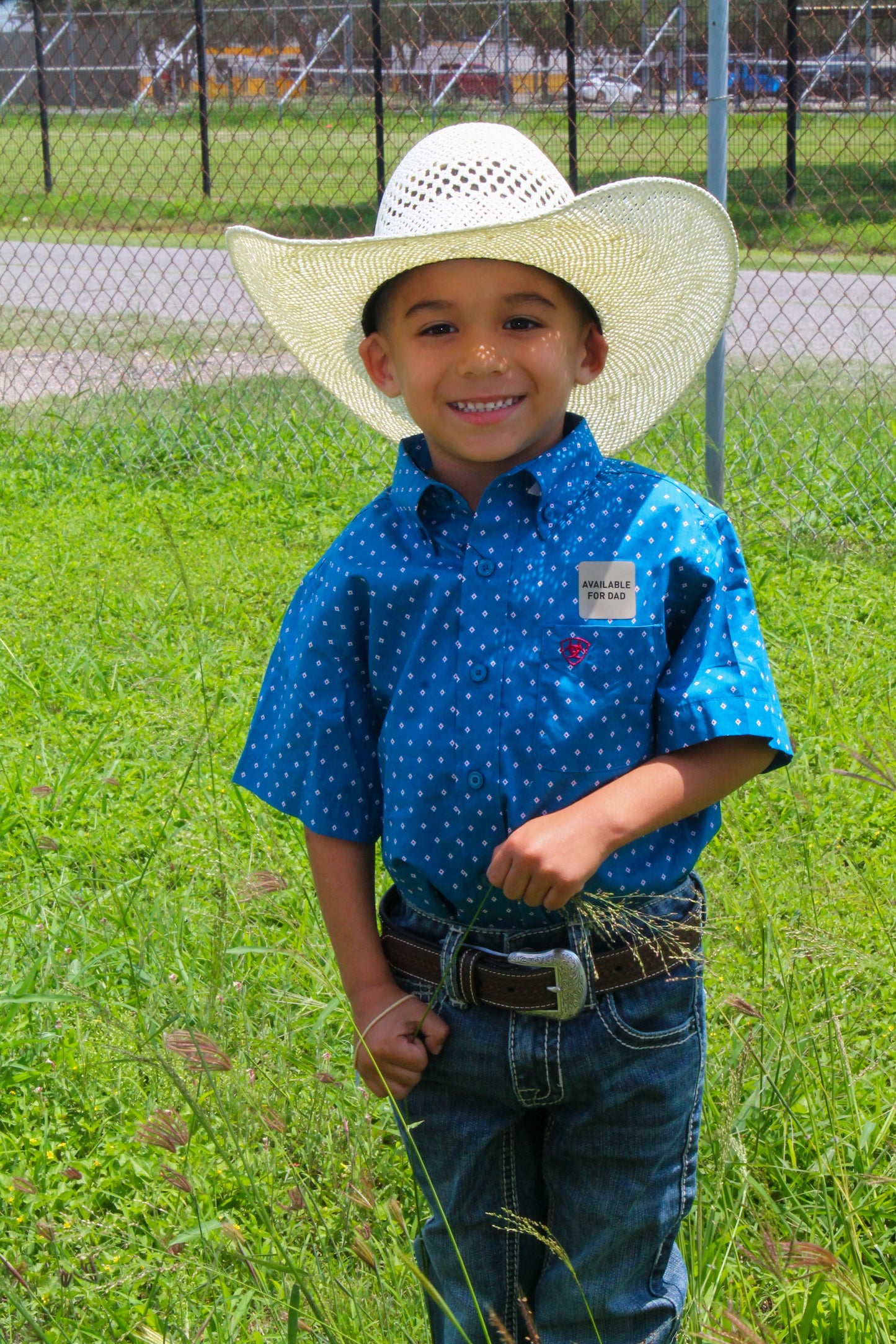 Boy's Scott SS Shirt Dark Teal Button-up