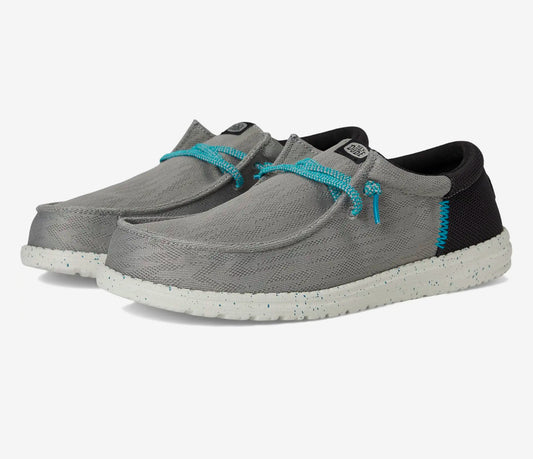 Wally Funk ZigZag Mesh Moon Grey/Black