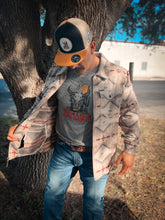 Load image into Gallery viewer, Rock &amp; Roll Tan Aztec Shacket
