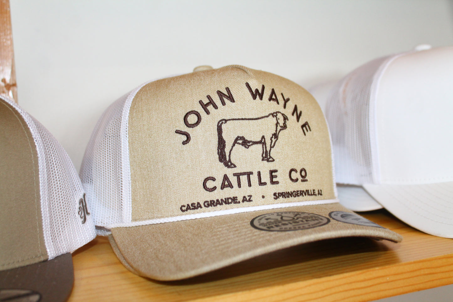 John Wayne Tan Cattle Co. Cap 🧢