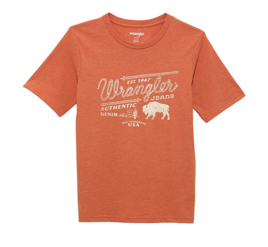 Wrangler Boys Buffalo Tee