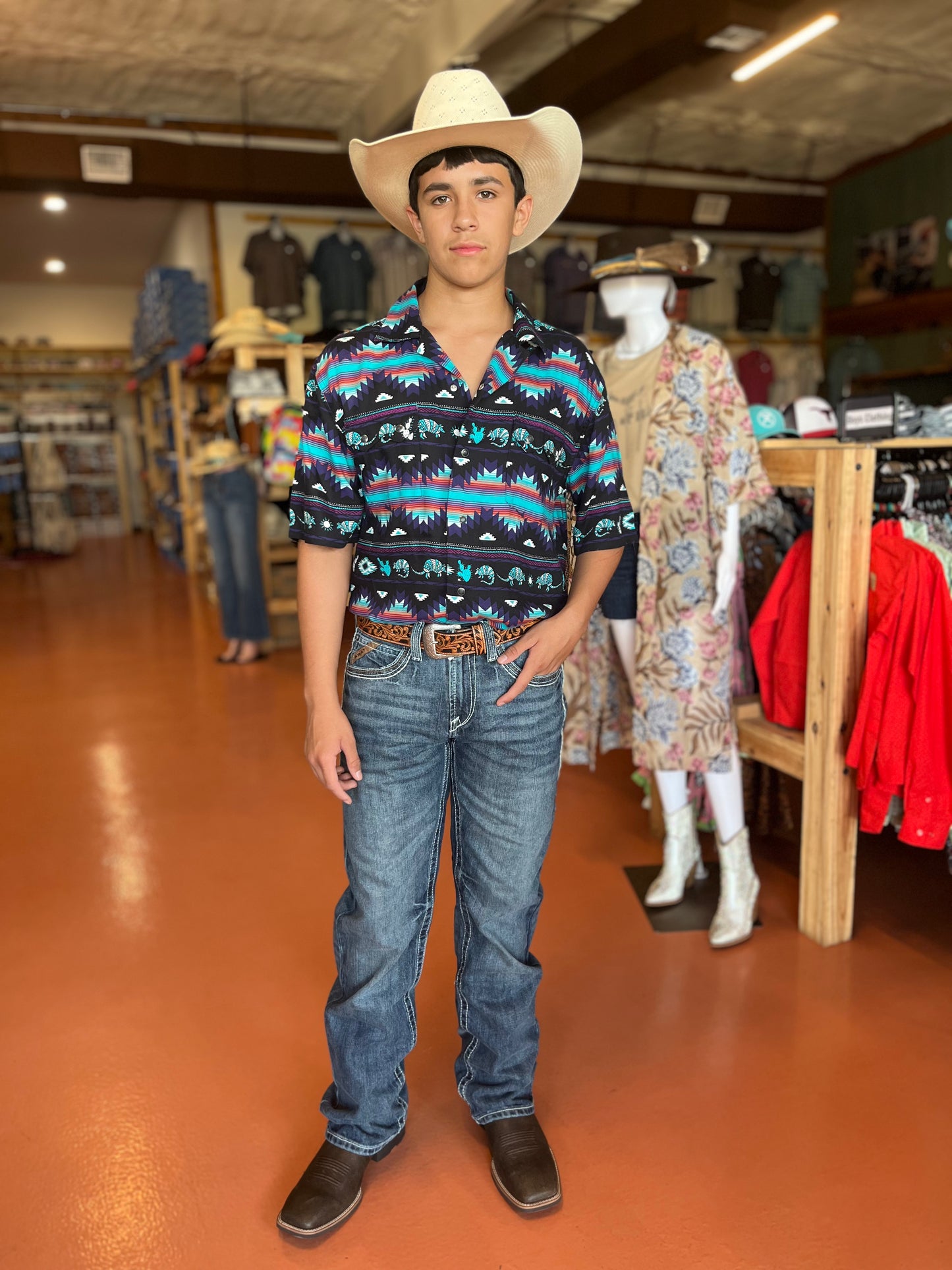 Short Sleeve Coconut Cowboy