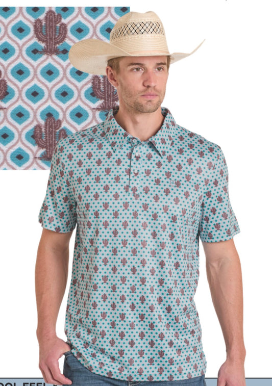 R&R Novelty Cactus polo ☑️