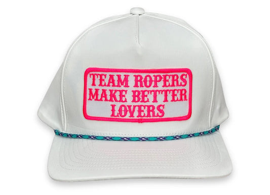 Cactus Alley "PW Team Ropers BL" - Purple and Turquoise Rope, Snapback 🧢