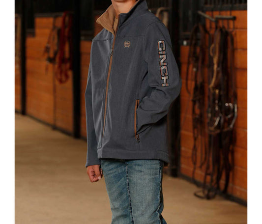 CINCH® BOYS LOGO SOFTSHELL JACKET