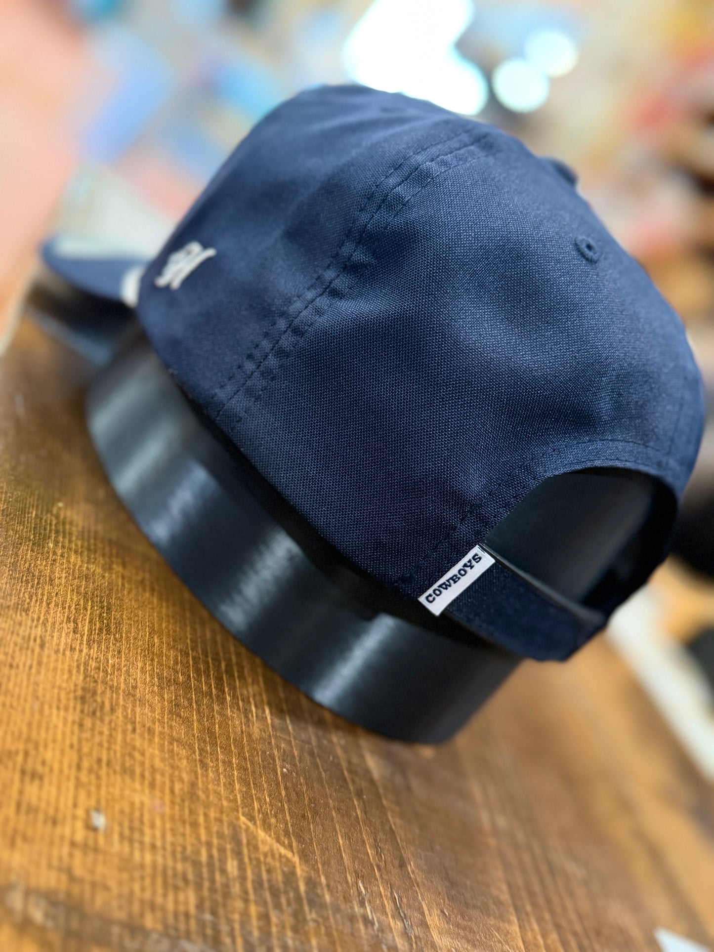 "DALLAS COWBOYS" HAT NAVY W/WHITE LOGO 🤠