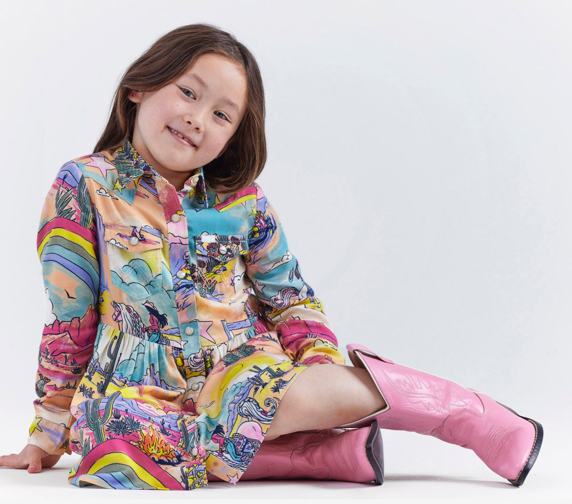 Wrangler X Barbie Desert Doll Dress