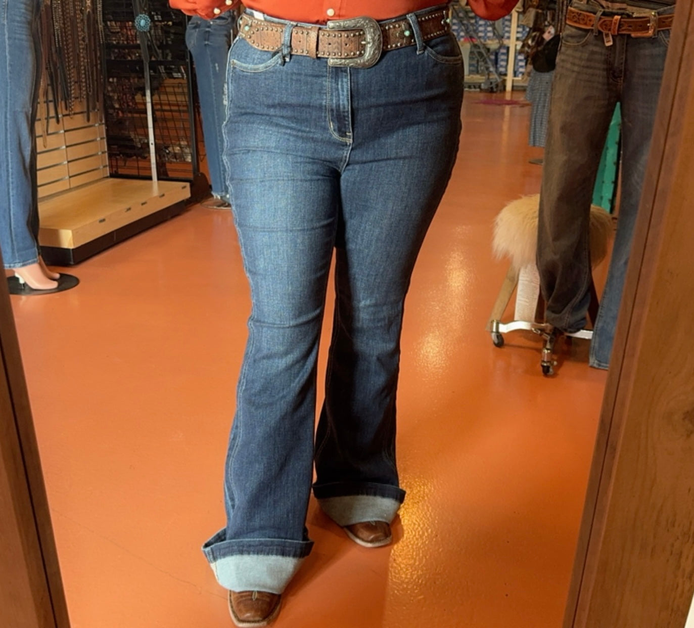 Judy Blue Dark Wash Vintage Flare Jeans