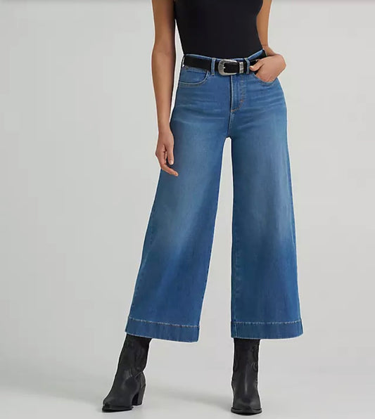 WOMEN'S WRANGLER BESPOKE WIDE LEG CROP JEAN🌵