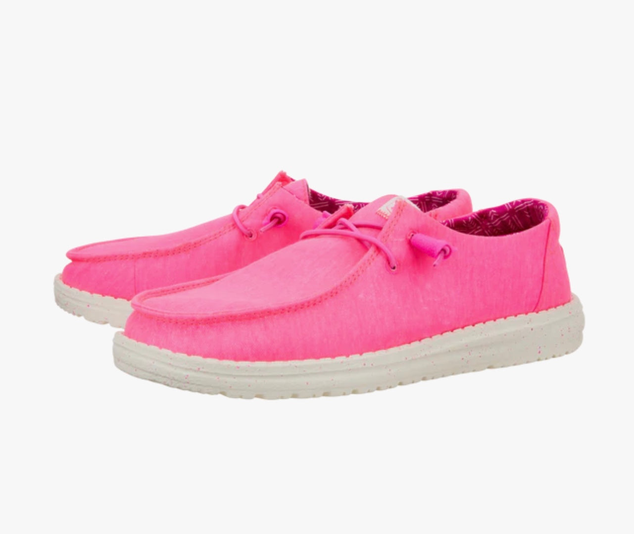 Wendy stretch canvas neon pink