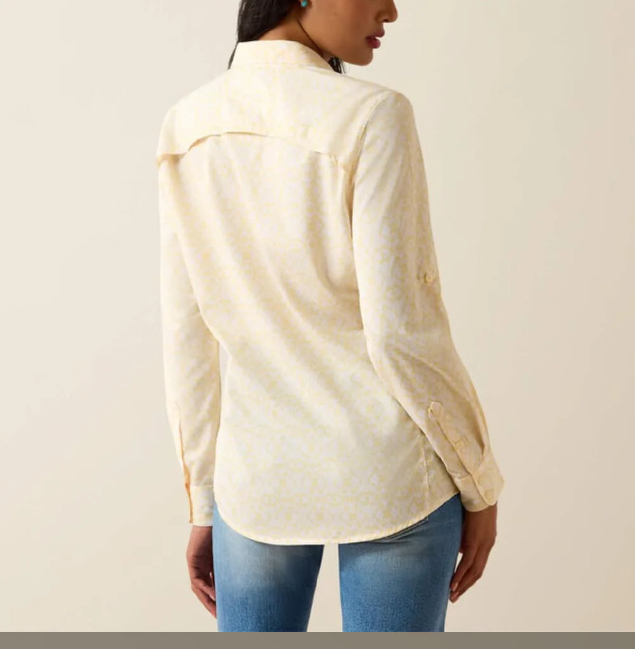 Ariat Womens VentTEK Shirt Pear Sorbet Kaleidoscope