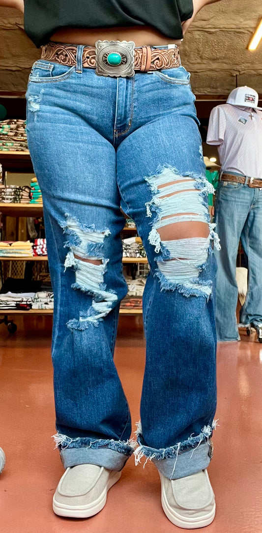 Judy Blue Denim Dad Jean