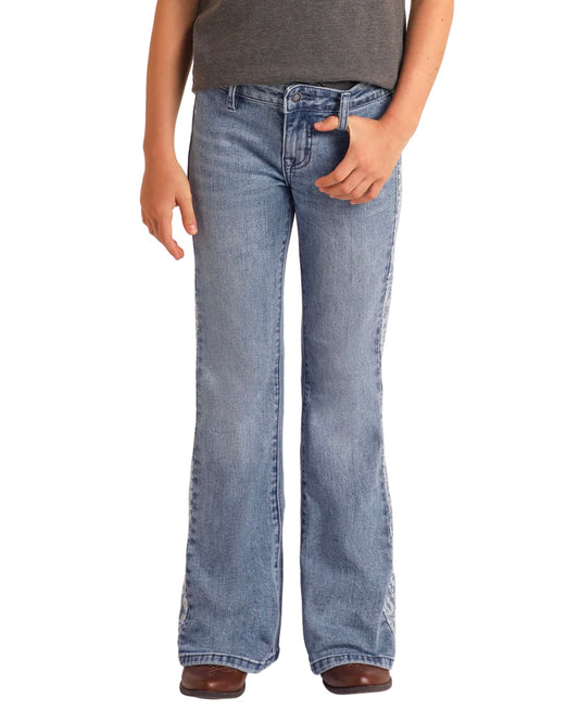 Rock&Roll Women's Aztec Flare Jean