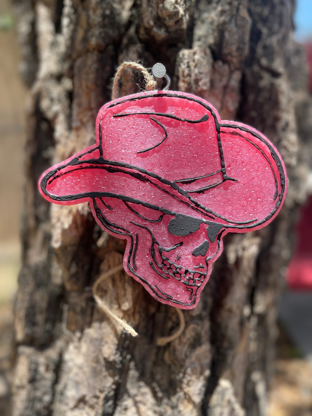Cowboy Skull Head