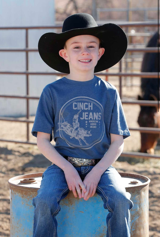 Cinch Jeans Navy Tee